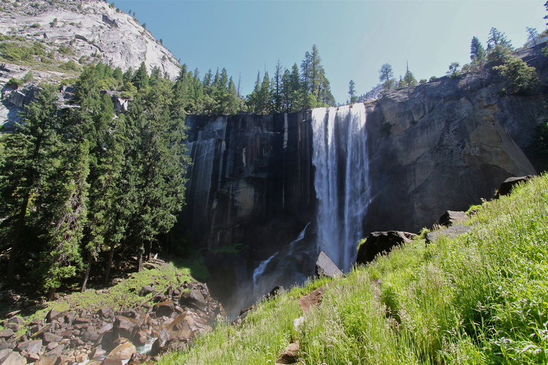 Vernal Falls on the Merced River, Yosemite NP