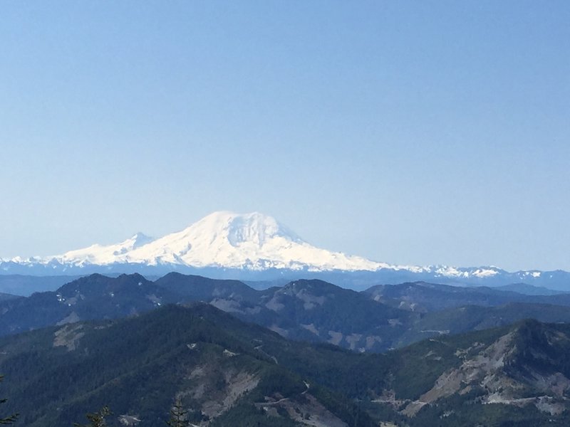 View of Rainier from Bandera Mountain