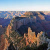 Grand Canyon National Park: North Rim - Muted sunrise from Cape Royal