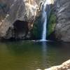 The reward for a nice hike. Paradise Falls!  (beware of poison oak)