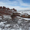 Beautiful icicles formed on the rocks. Well worth the venture if hiking during the wintertime!