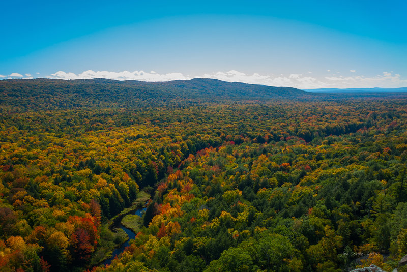 hiking porcupine mountains