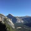 Half Dome from Upper Yosemite Falls Trail