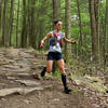 Bombing over the rocks at during the Rothrock Trail Race