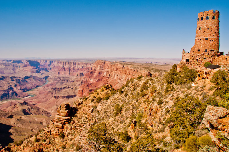 Desert View Watchtower, Grand Canyon.