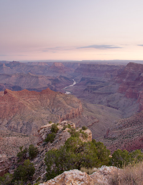 The view over Navajo Point.