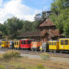 Grand Canyon National Park: Speeders at Railroad Depot