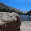 From the shores of Mills Lake, Rocky Mountain National Park