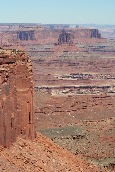 Cliffs of the Wingate Sandstone, Buck Canyon Overlook