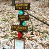 Trail intersection signs
