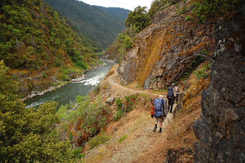 Near the start of the Rogue River Trail