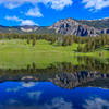 Trout Lake in Yellowstone National Park.