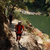 Running up the Rogue River Trail