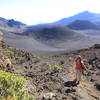 Celestina in Haleakala 'crater'