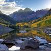 One hell of an evening at the Maroon Bells