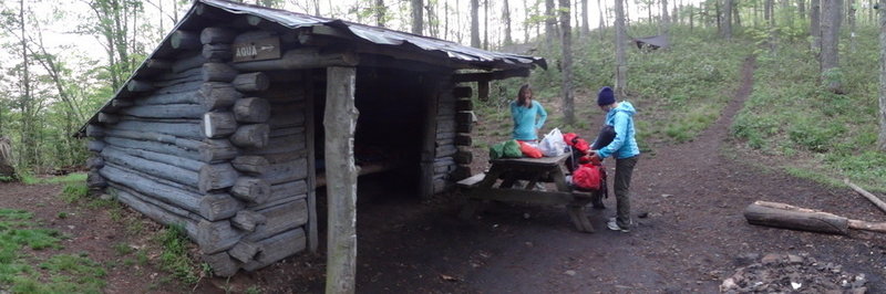 Our shelter for the night.