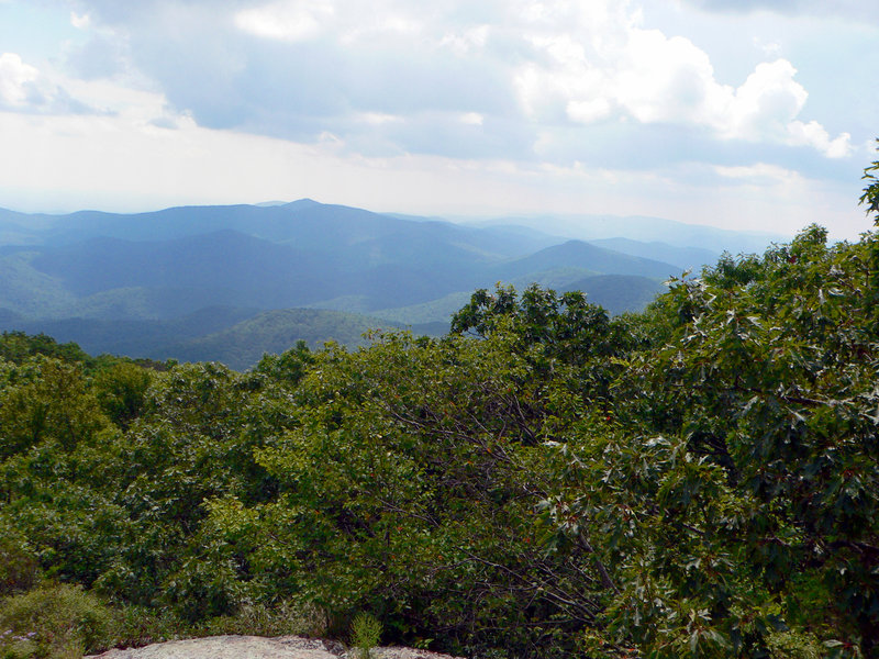 View from the Blood Mountain Shelter.