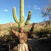 My impression of a giant saguaro.