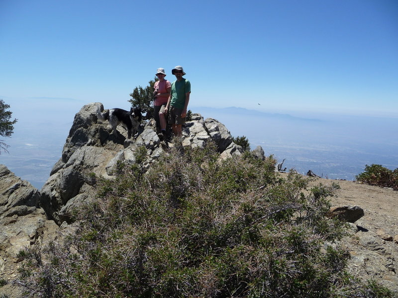 Cucamonga Peak summit!