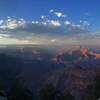 Panorama of Grand Canyon South Rim.