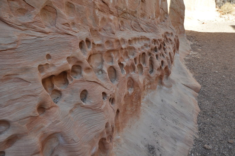 More cool eroded walls.