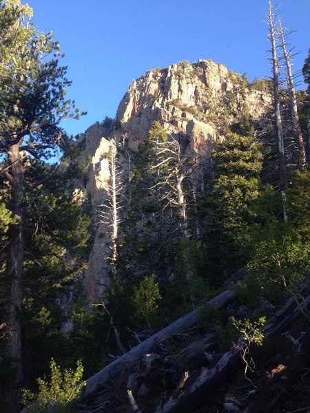 Signal Peak from Oak Grove Hiking Trail, Toquerville, Utah