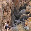 Take in the view and the sounds of this waterfall near the Bourke's Luck Potholes. It is very peaceful.
