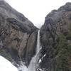 Lower Yosemite falls in December