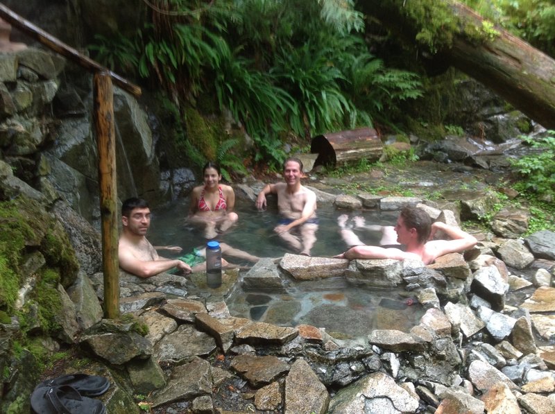 A great day at Goldmyer Hot Spring