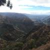 Fine view from the Canyon Trail into Waimea Canyon.