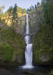 Multnomah Falls Loop Hiking Trail Bridal Veil Oregon