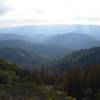 The blue mountains of Santa Cruz!