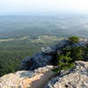 The view from Moores Knob - Hanging Rock SP, NC