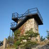 Moores Knob Observation Tower - Hanging Rock SP, NC