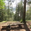 Overlook of Lake Cushman from Mt. Rose trail.
