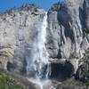 Upper Yosemite Falls in late May. Snowmelt feeds the falls, making spring the perfect time to take this trail.