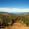 On trail to Showers Lake with views of Big Meadow Creek area and South Lake Tahoe!