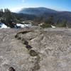 Just below the top of Sunset Rock, chasing the runoff from snow melt.