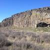 Great looking basalt formations near Crab Creek Trail.