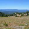 The view off the slopes of Mount Mazama.