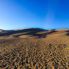 Some say that the Sand Dunes are most scenic at sunset.