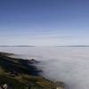A sea of clouds from Mission Peak.