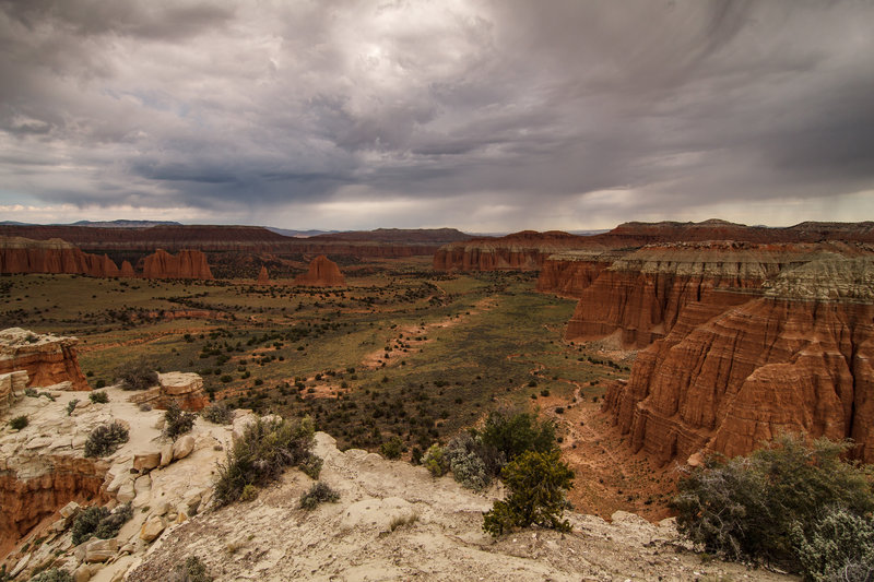Cathedral Valley, Capitol Reef.