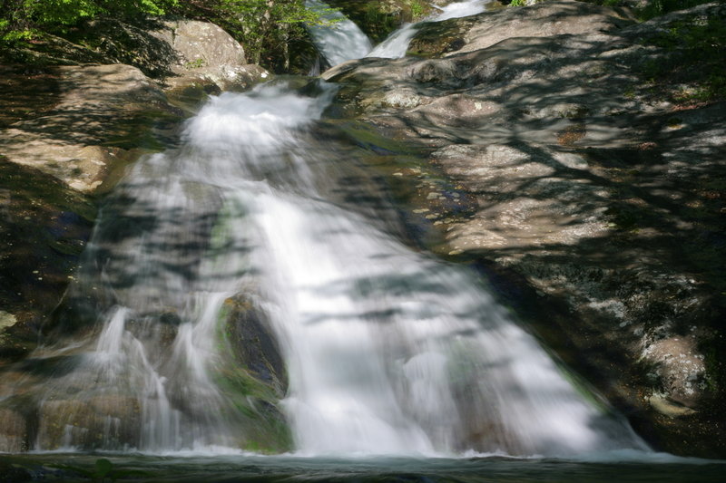 Upper Cedar Run Falls (known as "The Slide")