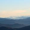 Plenty of mountains to view from Clingman's Dome.