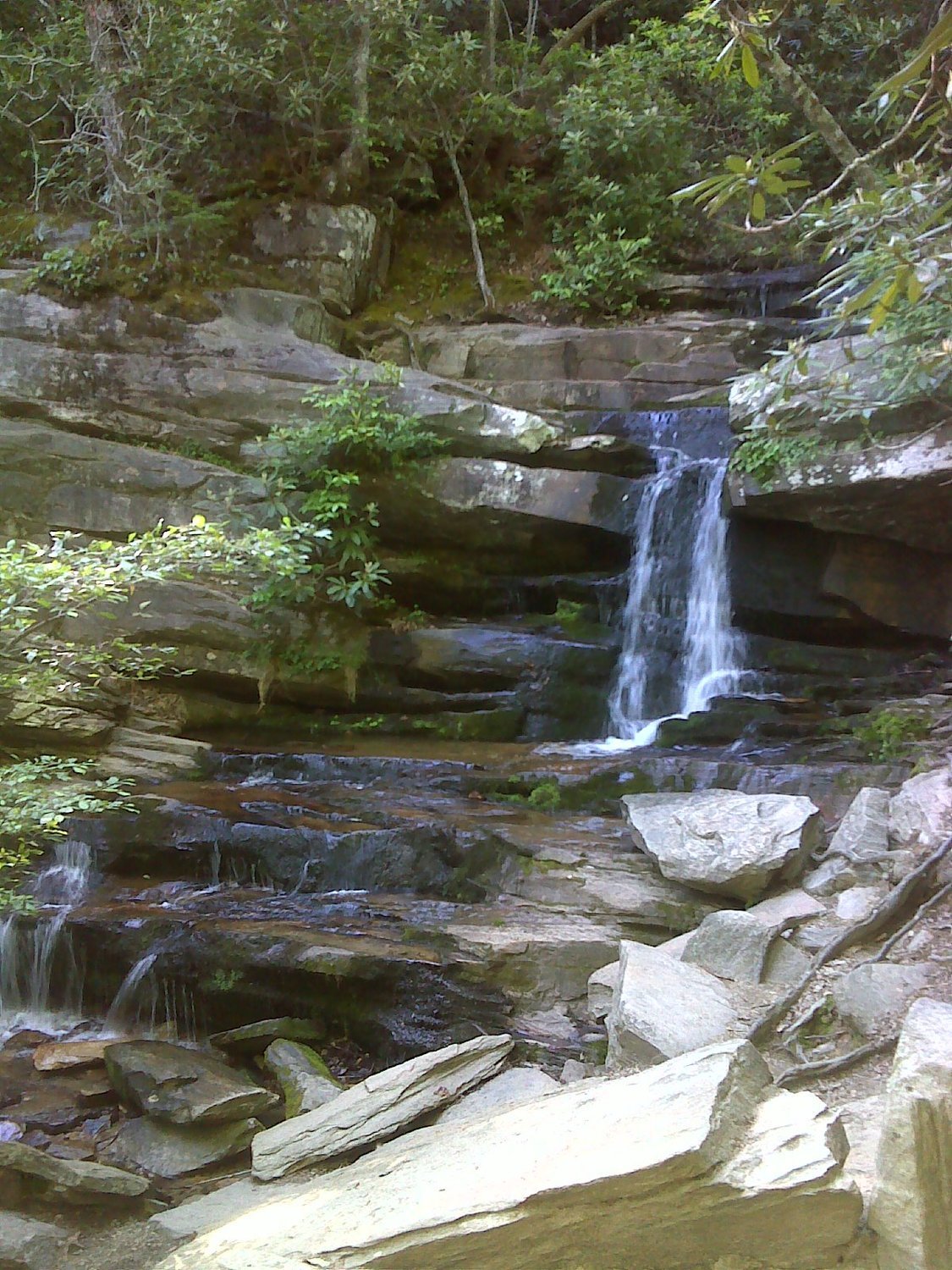 Hidden Falls, Hanging Rock State Park. Photo by PJ Wetzel, www.pjwetzel ...