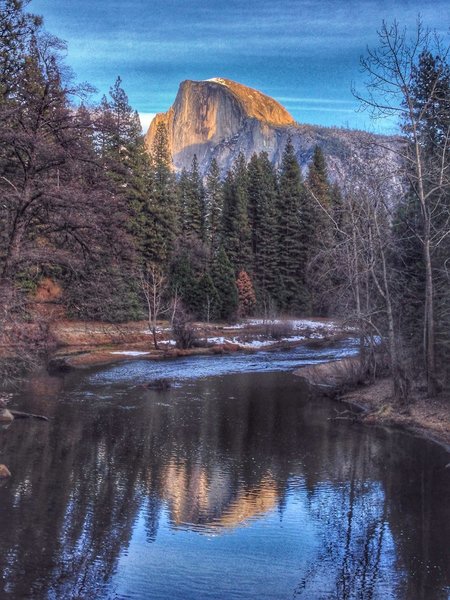 Half Dome at Yosemite.