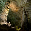 A beautiful display of stalagmites and stalactites.