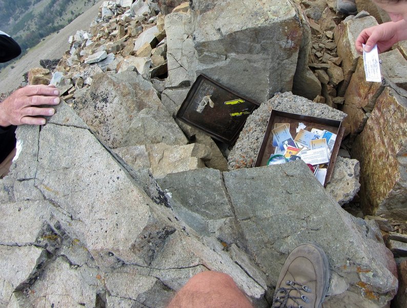 The sign-in box at the top of Electric Peak.