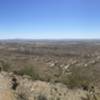 Pano view from the top of the Pyramid Trail.